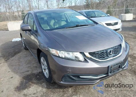 2014 Honda Civic Lx z USA, uszkodzony, nr VIN 19XFB2F51EE211404